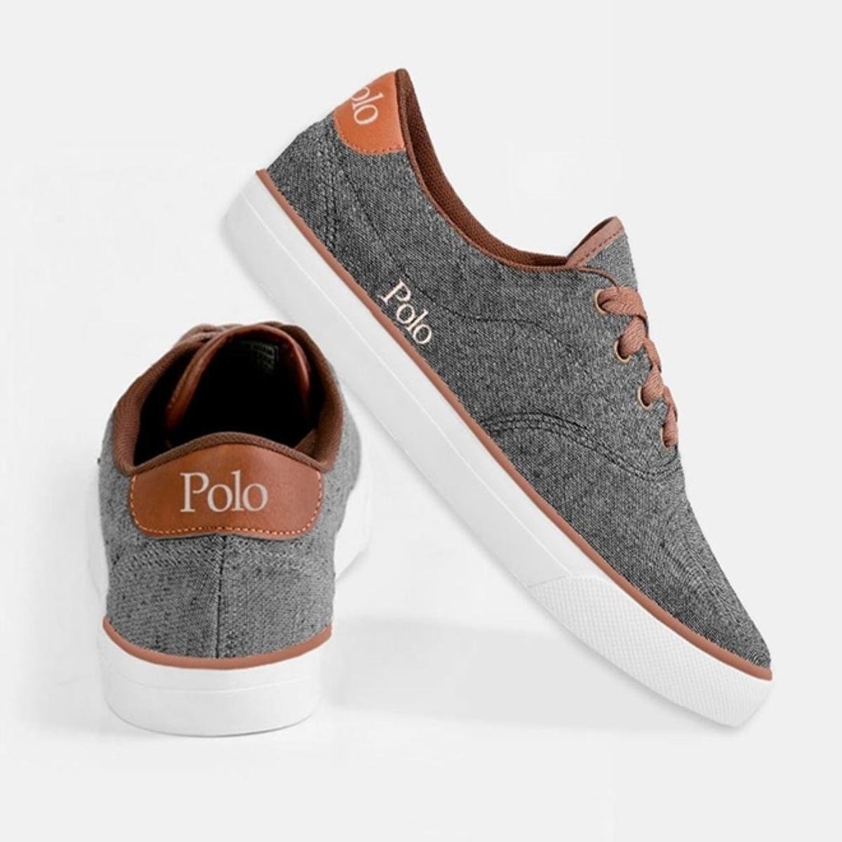 Sapatênis Polo Match MonteCarmo Masculino - Cinza Menor preço em Sapatênis Polo Match MonteCarmo Masculino - Cinza