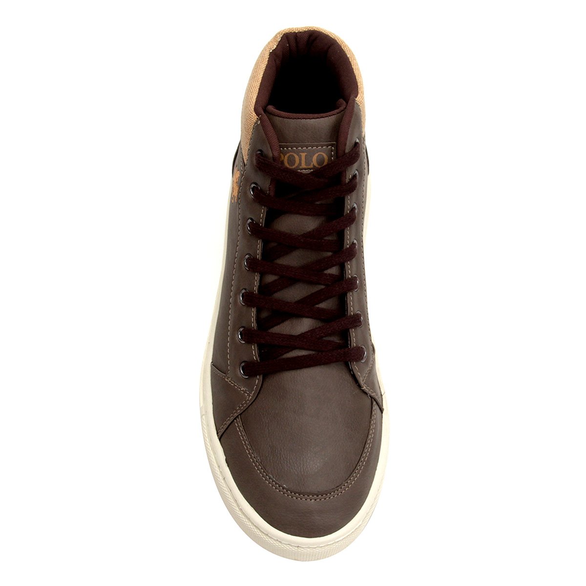 sapatênis polo up cano médio mustang masculino