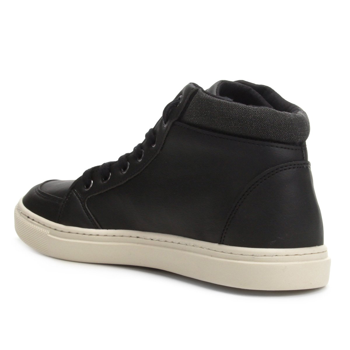 sapatênis polo up cano médio mustang masculino