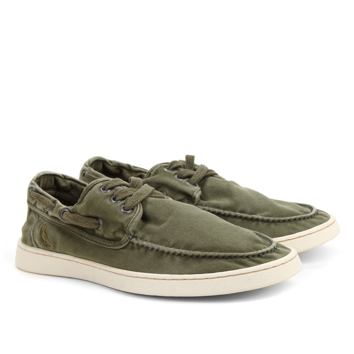 Sapatênis Reserva Canvas Masculino - Verde Militar Menor preço em Sapatênis Reserva Canvas Masculino - Verde Militar