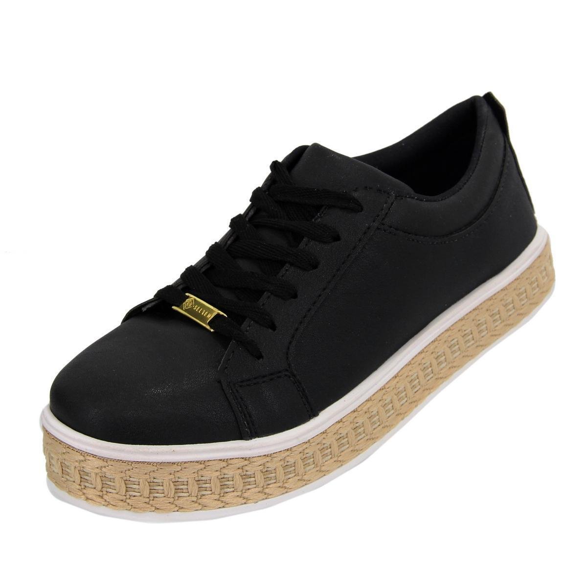 sapatenis sola preta