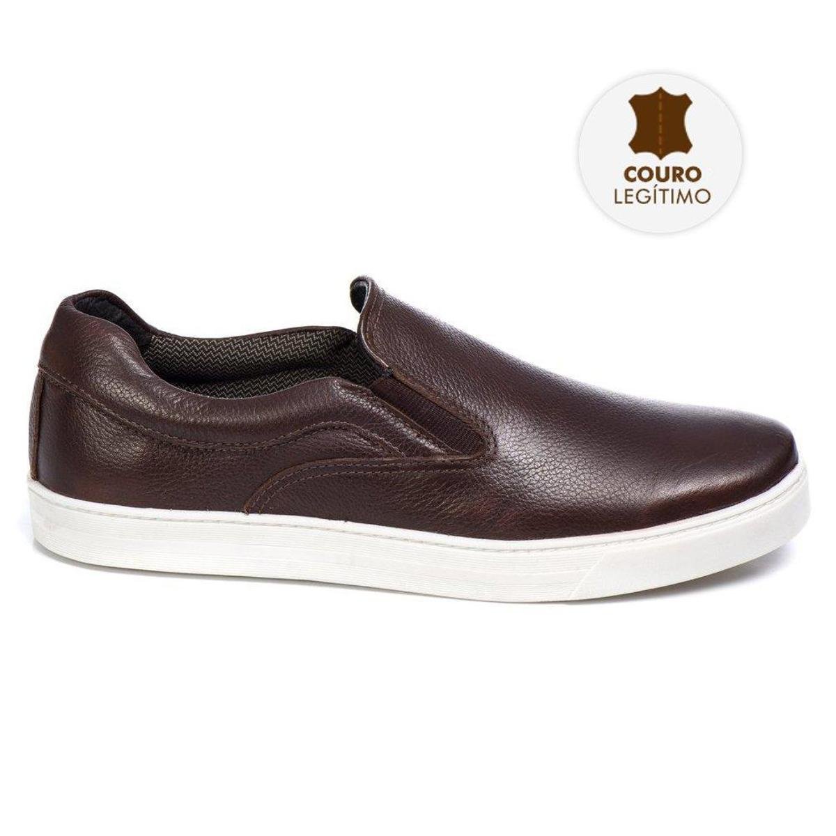 Sapatenis Tenis Casual Iate Em Couro Legitimo Gregorio - 7070 Cafe - Cafe Menor preço em Sapatenis Tenis Casual Iate Em Couro Legitimo Gregorio - 7070 Cafe - Cafe