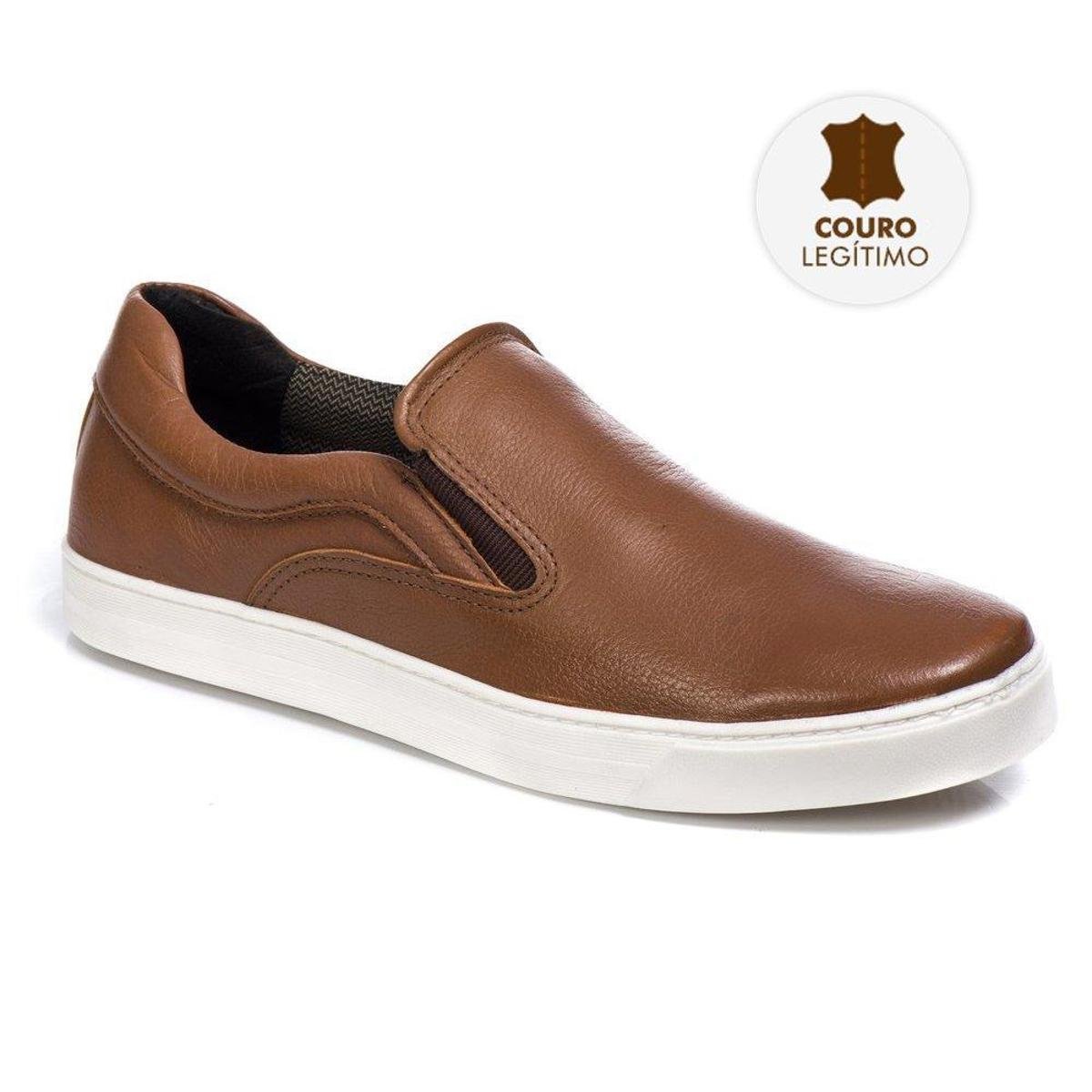 Sapatenis Tenis Casual Iate Em Couro Legitimo Gregorio - 7070 Whisk - Tabaco Menor preço em Sapatenis Tenis Casual Iate Em Couro Legitimo Gregorio - 7070 Whisk - Tabaco