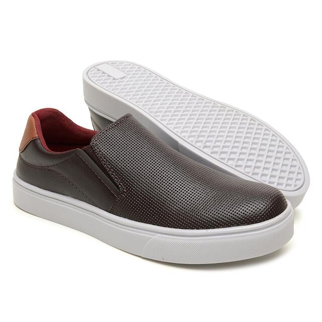 Sapatenis Tenis Casual Iate sem Cadarço Confortável