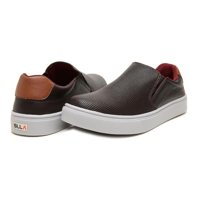 Sapatenis Tenis Casual Iate sem Cadarço Confortável