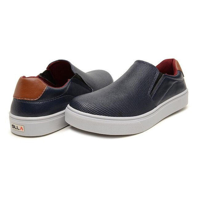 Sapatenis Tenis Casual Iate sem Cadarço Confortável