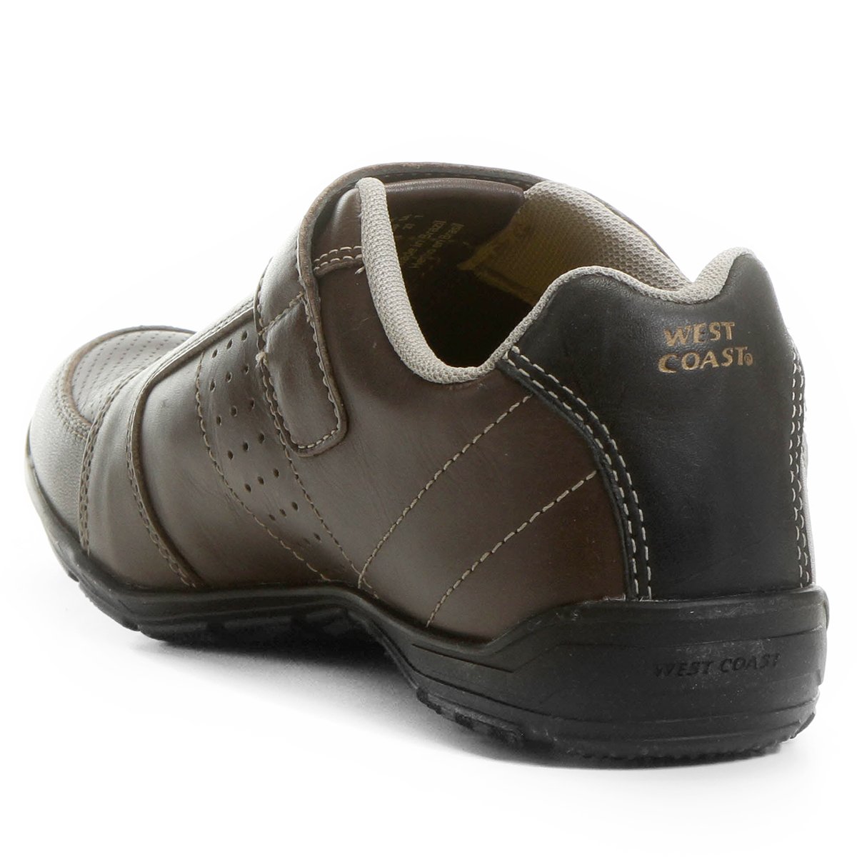 sapatenis west coast masculino com velcro