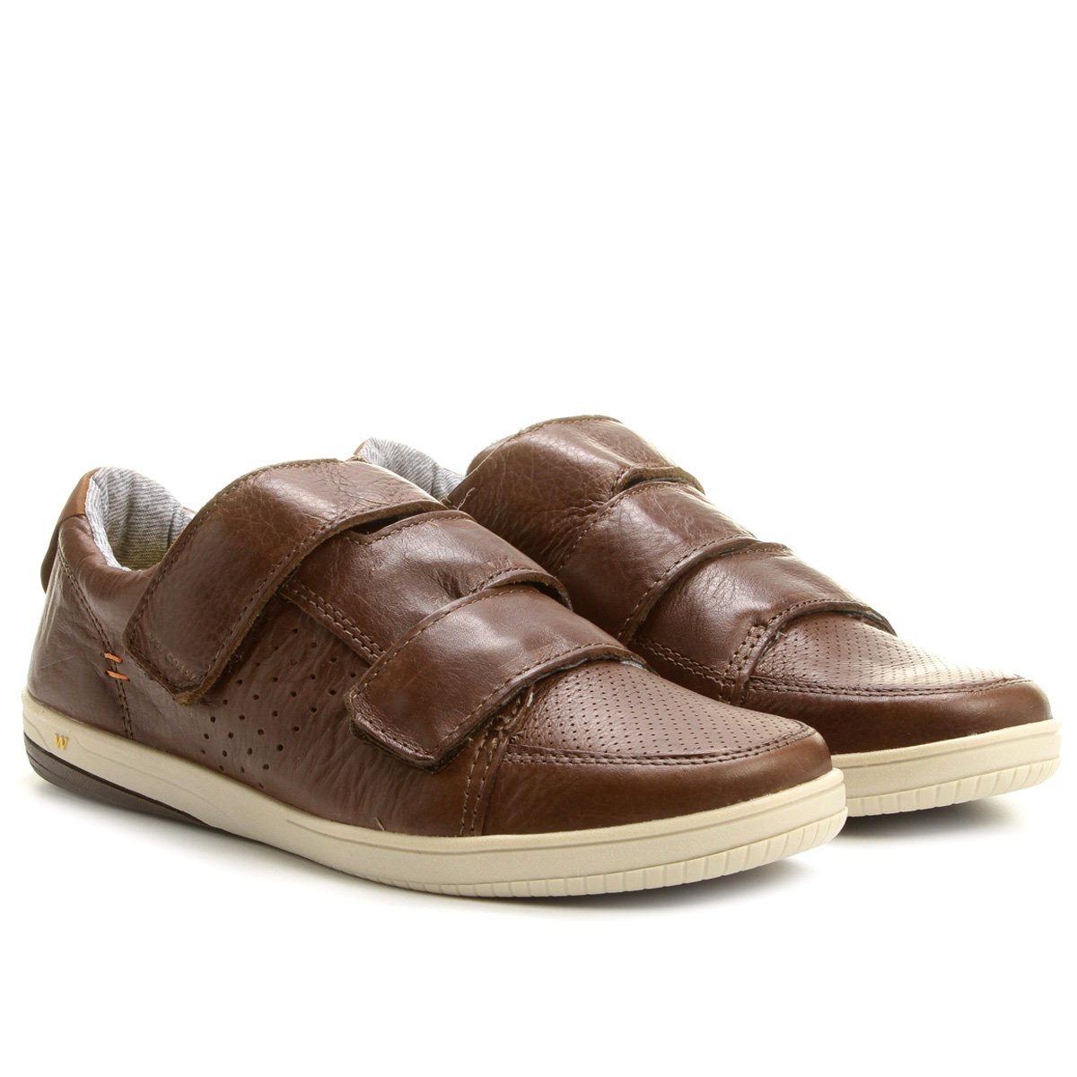 Sapatênis West Coast Wayne Velcro - Vinho | Zattini