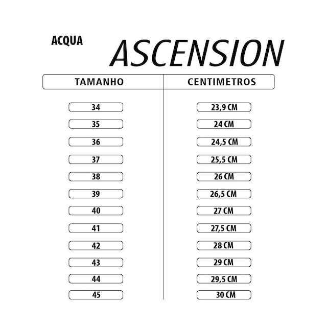 Sapatilha Aquática Ascension Estabilidade e Conforto para Trilhas, Praia e Esportes