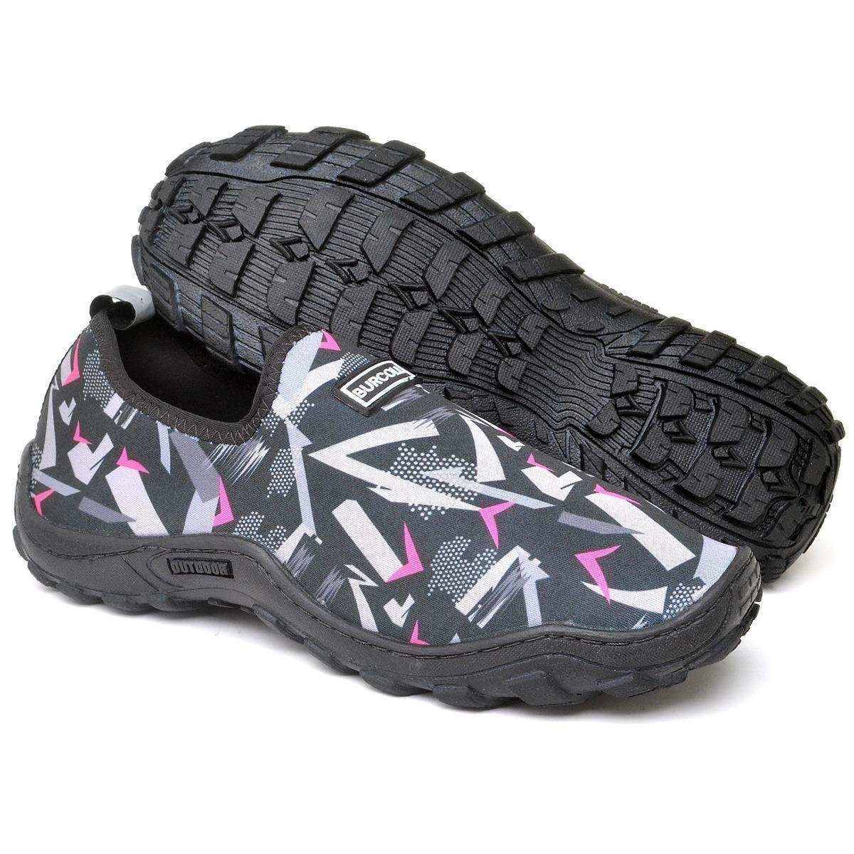 Sapatilha Aquática Hibrida Neoprene Pesca Rapel Praia Menor preço em Sapatilha Aquática Hibrida Neoprene Pesca Rapel Praia