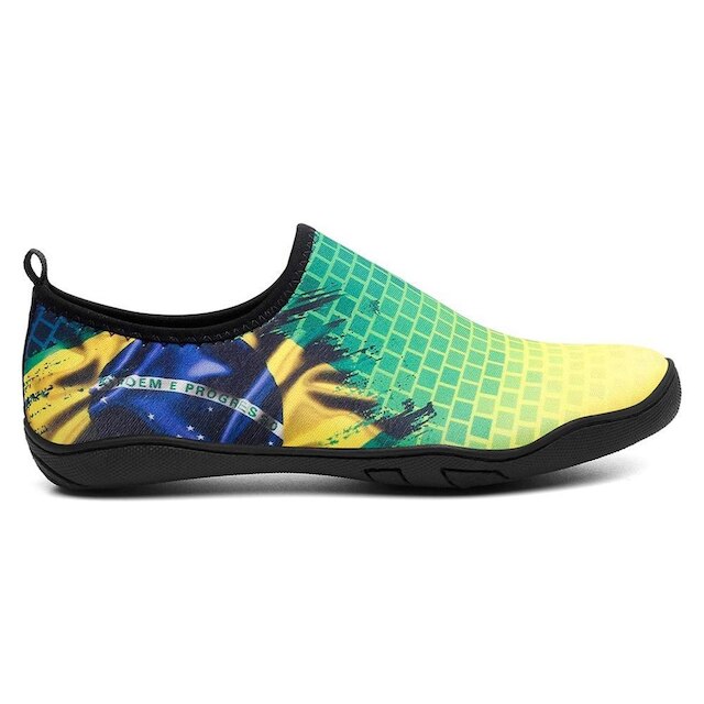 Sapatilha Aquática Tênis Híbrido Flexível Cachoeira Praia Pesca Bike Piscina Caique Antiderrapante