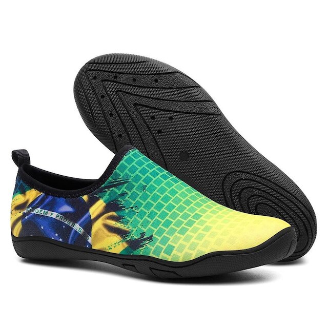Sapatilha Aquática Tênis Híbrido Flexível Cachoeira Praia Pesca Bike Piscina Caique Antiderrapante