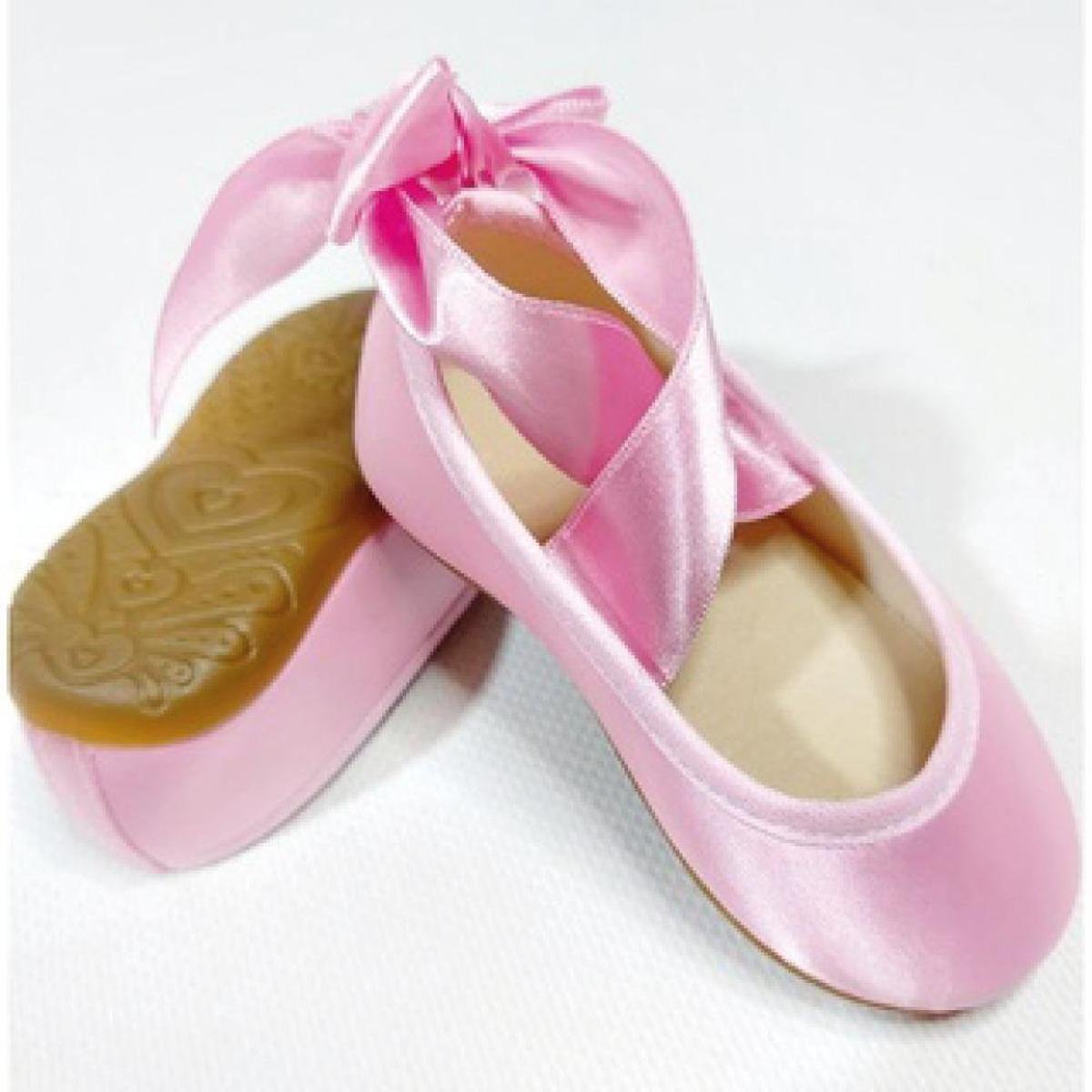 Sapatilha Ballet Bailarina Pityticos Cetim Infantil Bebê Menina - Rosa Menor preço em Sapatilha Ballet Bailarina Pityticos Cetim Infantil Bebê Menina - Rosa