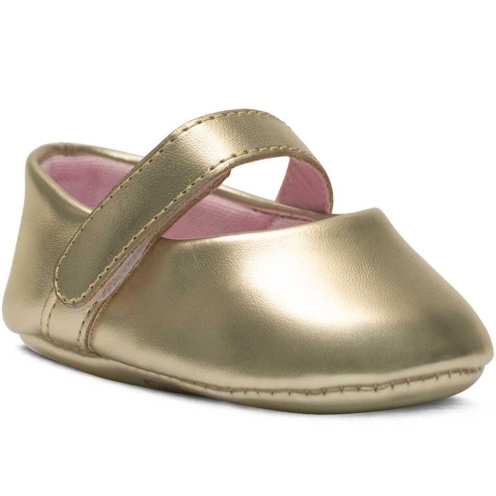 Sapatilha Bebê Menina Batizado Nº 13ao18 Moda Infantil 01.36