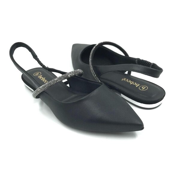 Sapatilha Bebecê Slingback Bico Fino 2017254