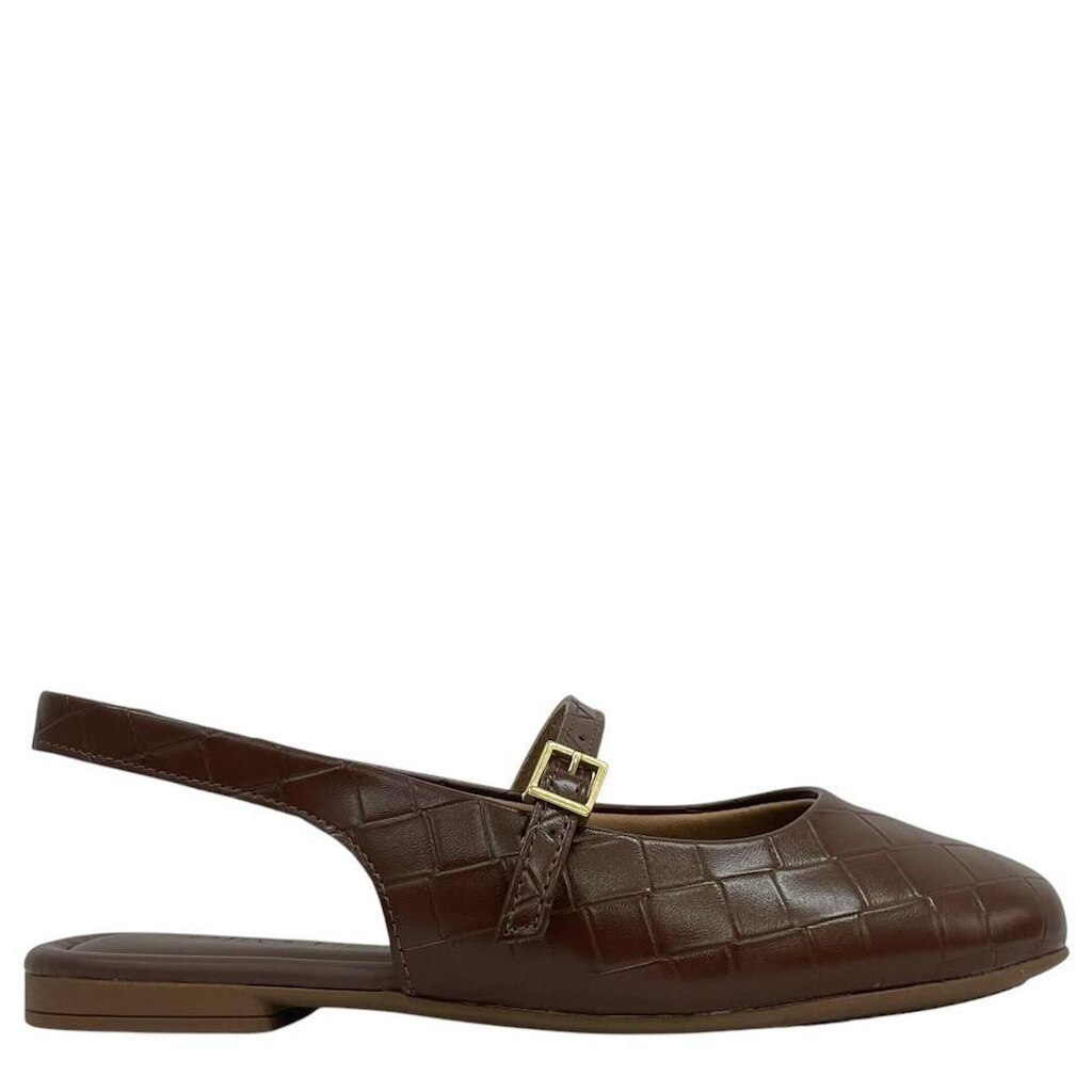Sapatilha Beira Rio Slingback Feminina Elegante Casual