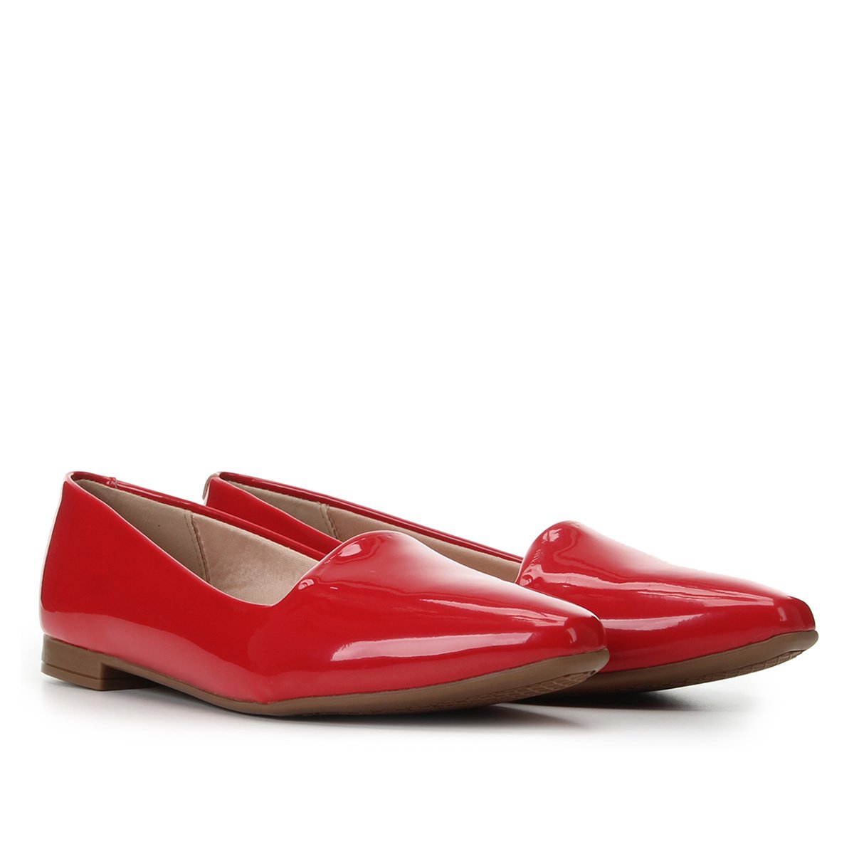 sapatilha vermelha feminina