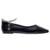 Sapatilha Bico Fino Feminina Santinelli 1600007 Preta - Preto