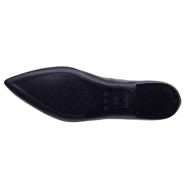 Sapatilha Bico Fino Feminina Santinelli 1600007 Preta