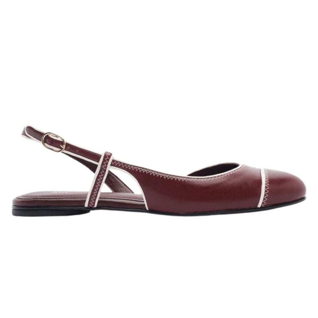 Sapatilha Bico Redondo Fivela Slingback Lançamento Arezzo