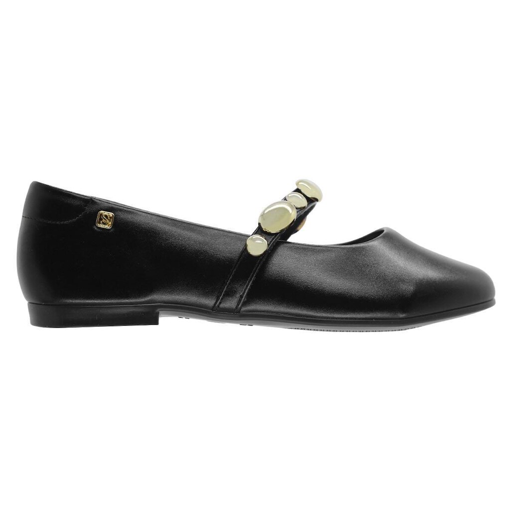 Sapatilha Boneca Mary Jane Feminina Santinelli 1664 Preto