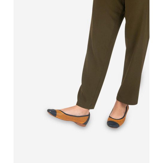 Sapatilha Cafune Soulier Feminina - Amarelo