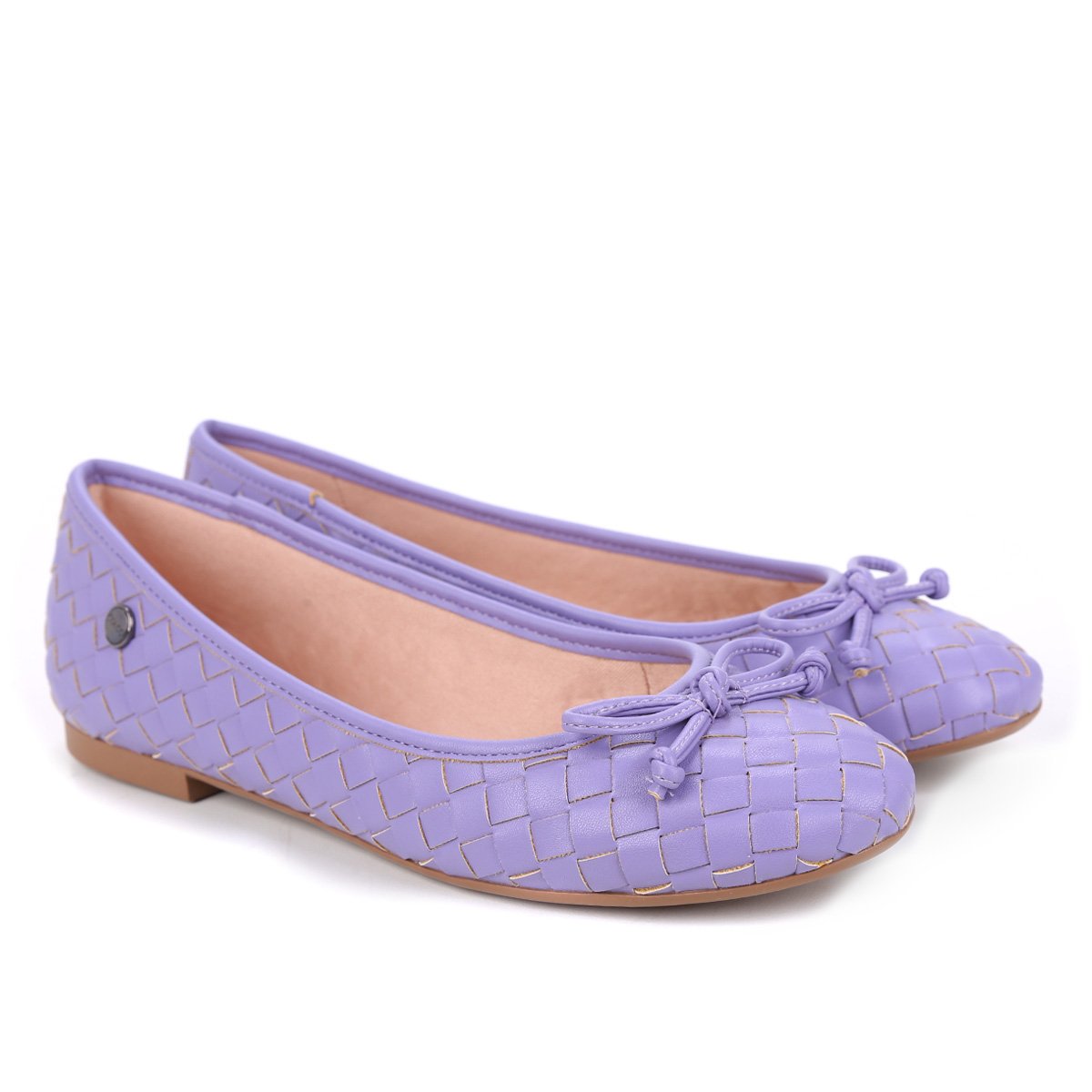 Sapatilha Colcci Tressê Laço Feminina - Lilás Menor preço em Sapatilha Colcci Tressê Laço Feminina - Lilás