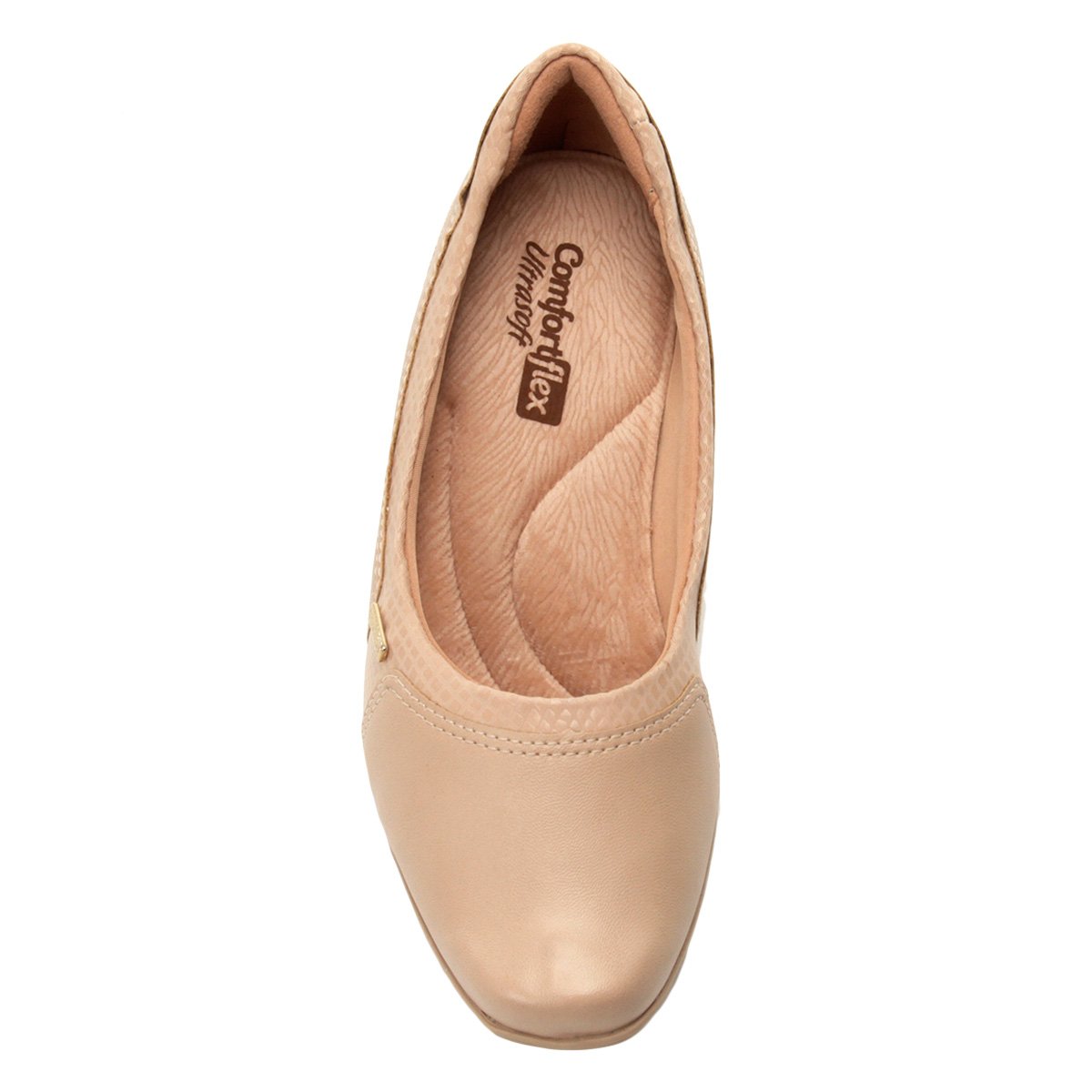 sapato fechado comfortflex