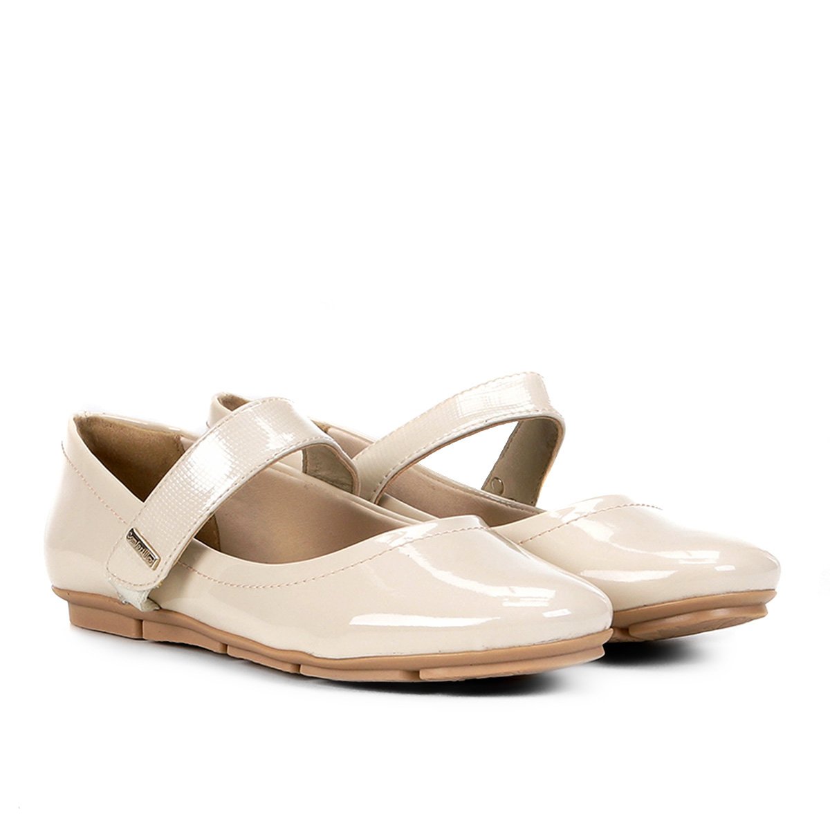 Sapatilha Comfortflex Boneca Feminina - Off White Menor preço em Sapatilha Comfortflex Boneca Feminina - Off White