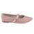 Sapatilha fem Modare 7334.247 strass conforto - Rosa Antigo