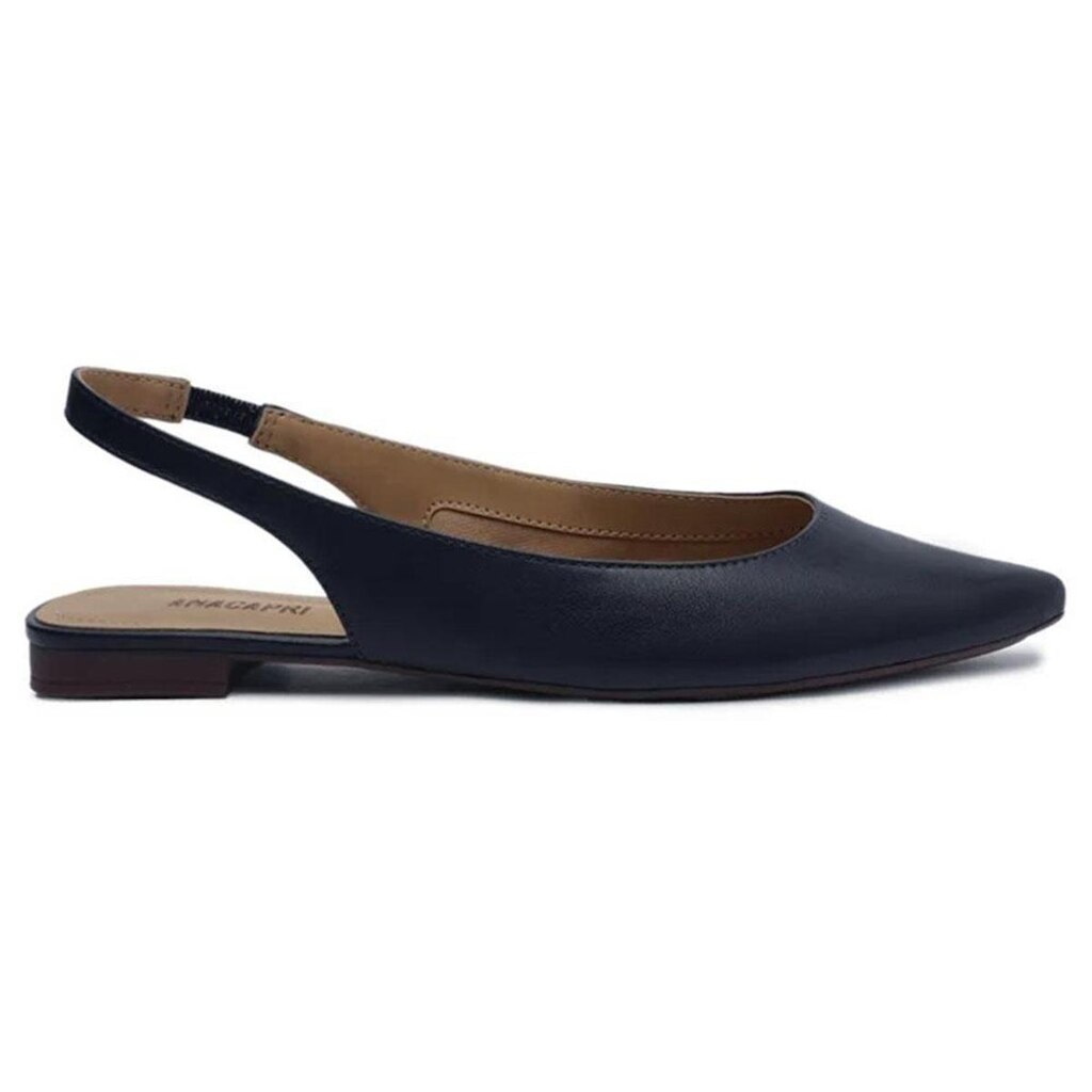 Sapatilha Feminina Anacapri Slingback New Azul Navy - C300