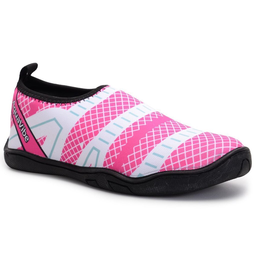 Sapatilha Feminina Aquatica de Neoprene Rosa Esportiva Hibrida Nautica Antiderrapante Exclusiva