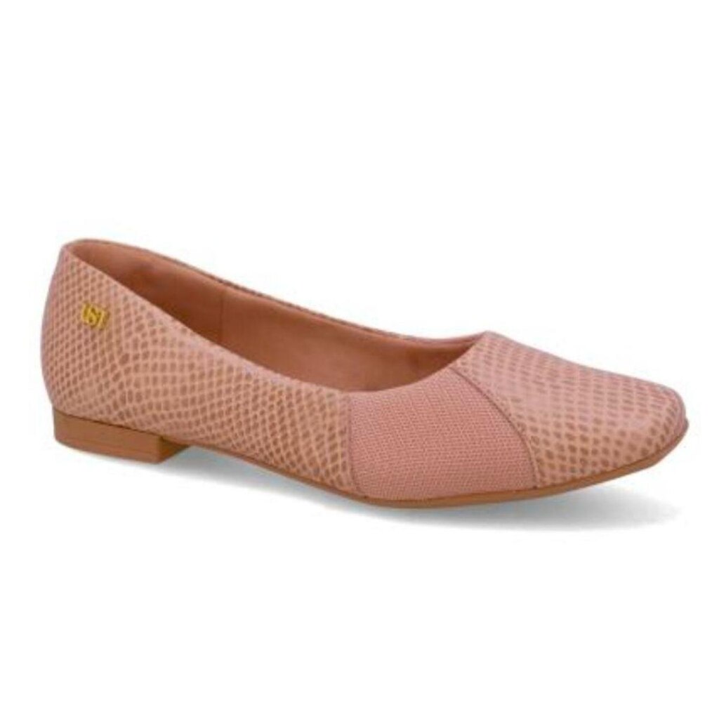 Sapatilha Feminina Couro Nude Usaflex UD10007
