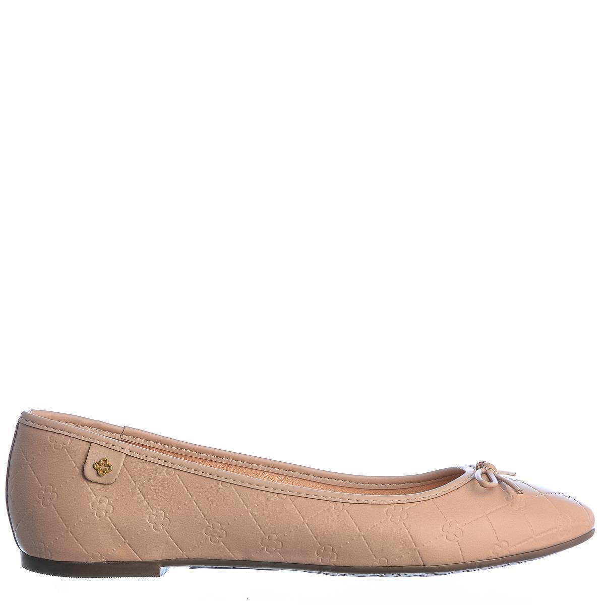 Sapatilha Feminina Matelasse Couro Laço Capodarte - Rosê Menor preço em Sapatilha Feminina Matelasse Couro Laço Capodarte - Rosê