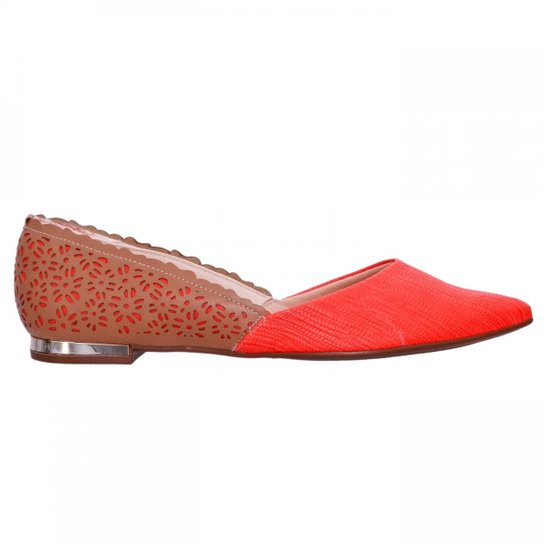 Sapatilha Feminina Piccadilly Napa 274030 - Coral