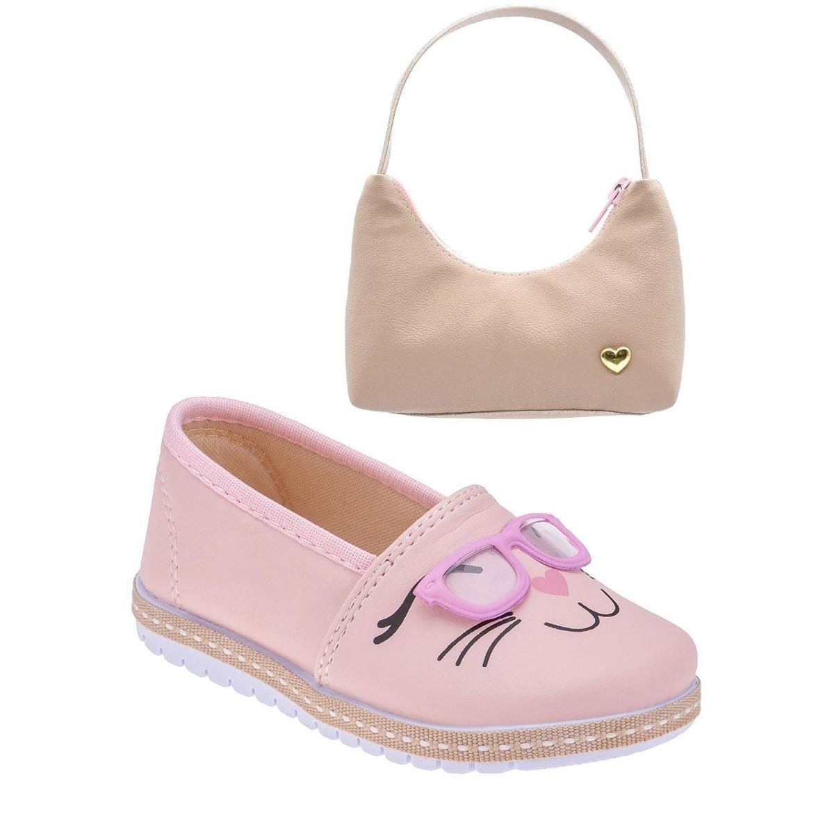 Sapatilha Gaúcha + Bolsinha Infantil Feminina Alpargatas Mocassim Baby Kids Nude - Nude Menor preço em Sapatilha Gaúcha + Bolsinha Infantil Feminina Alpargatas Mocassim Baby Kids Nude - Nude