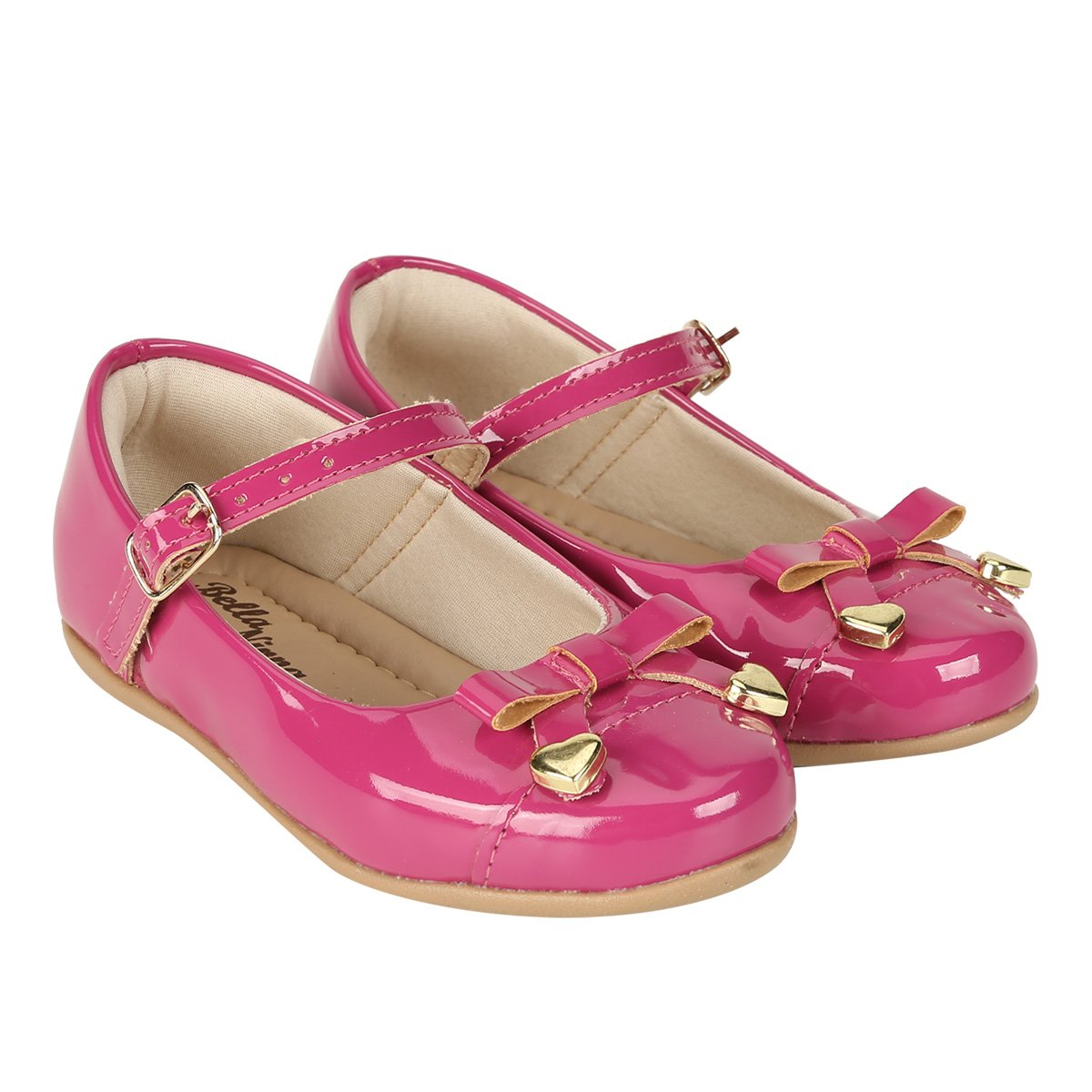 Sapatilha Infantil Bella Ninna Laço - Pink Menor preço em Sapatilha Infantil Bella Ninna Laço - Pink