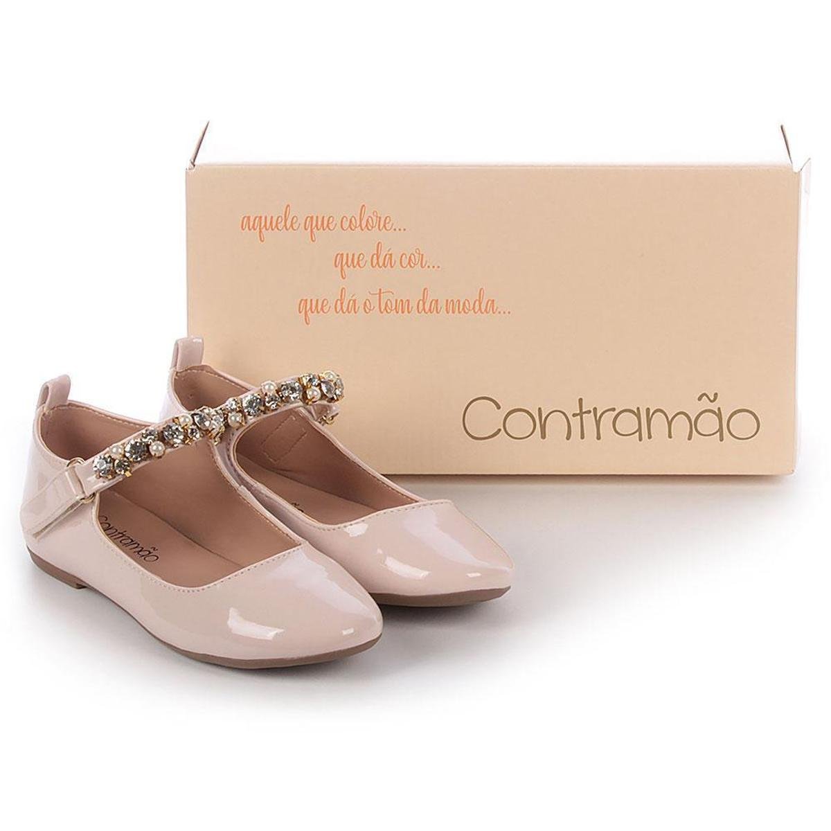 Sandália Infantil Sapatilha ContramÃ£o Bailarina Sandalia