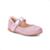 Sapatilha Infantil Estilo Boneca Spikes E Tira Ajustável - Rosê