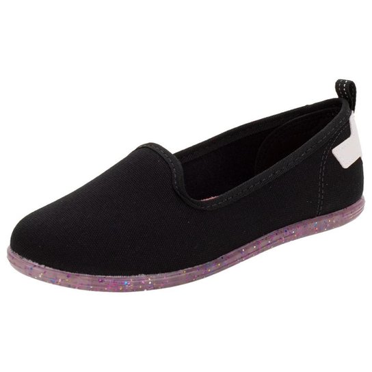 Sapatilha Infantil Feminina Molekinha - 20151502 - Preto