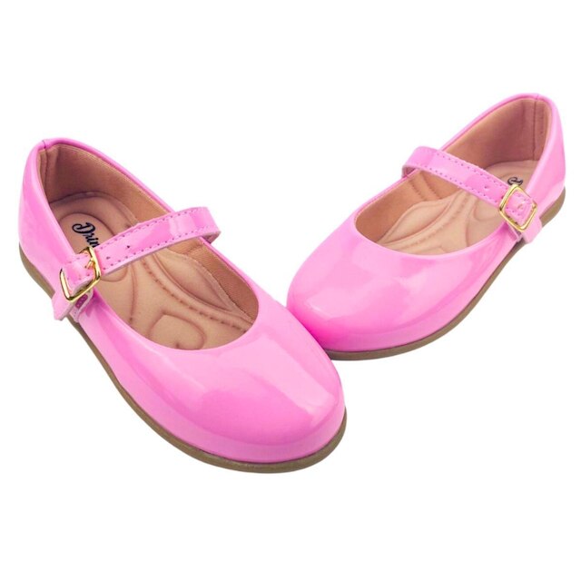 Sapatilha Infantil Menina Boneca Verniz Confortavel SPT-001
