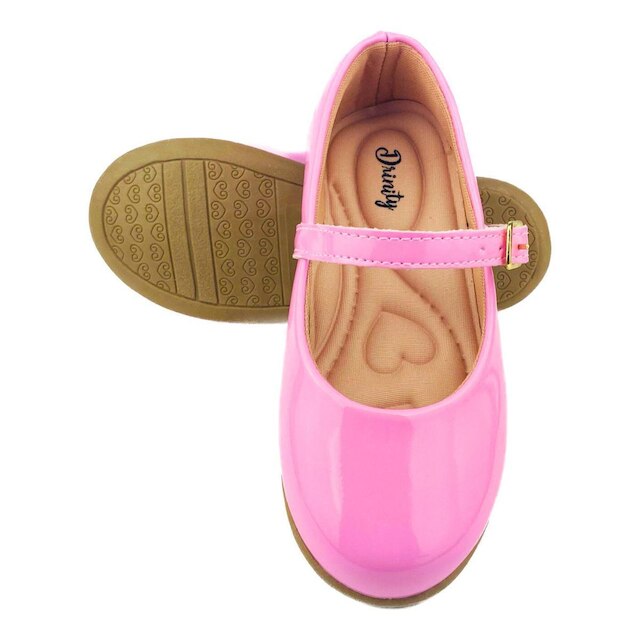 Sapatilha Infantil Menina Boneca Verniz Confortavel SPT-001