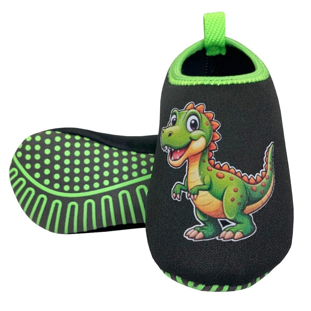 Sapatilha Infantil Menino Antiderrapante Dinossauro