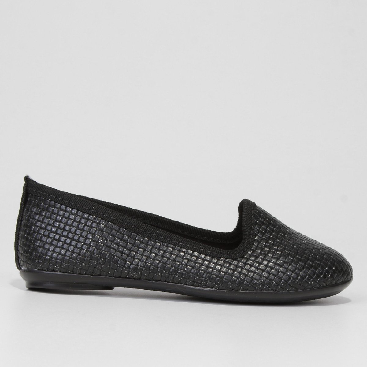 Sapatilha Infantil Molekinha Tressê Menina - Preto Menor preço em Sapatilha Infantil Molekinha Tressê Menina - Preto