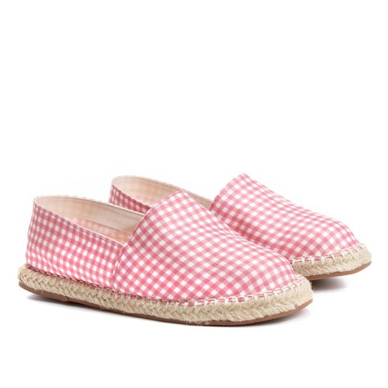 Sapatilha Infantil Shoestock Estampada Feminina - Rosa