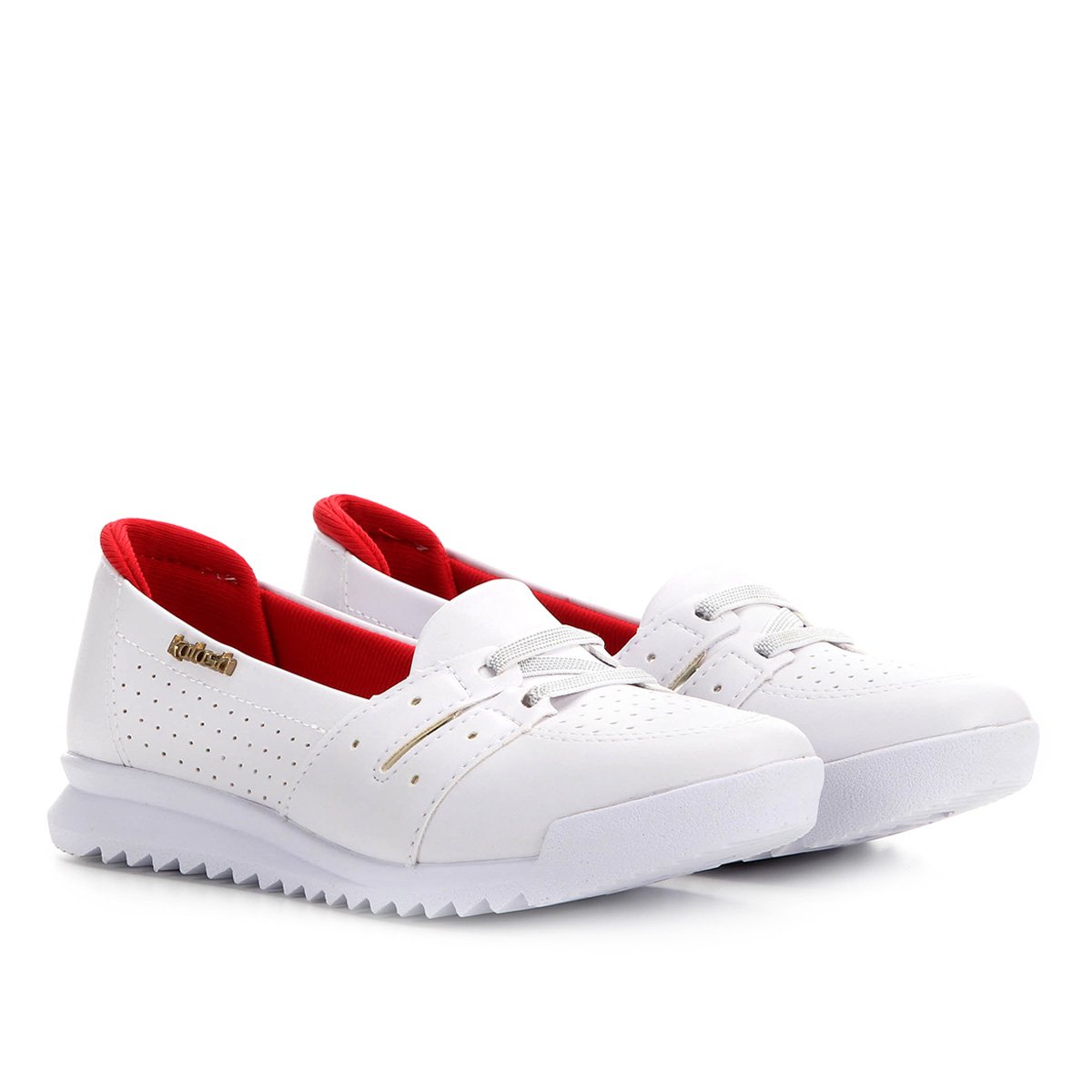 sapatilha kolosh perfuros elástico feminina