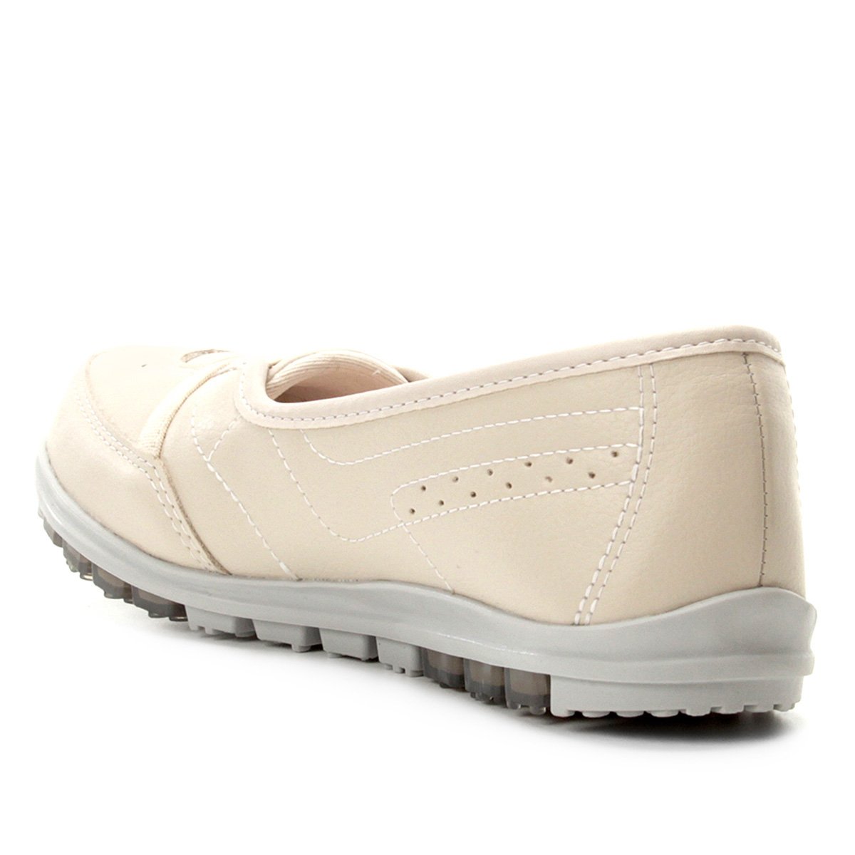 sapatilha kolosh perfuros elástico feminina