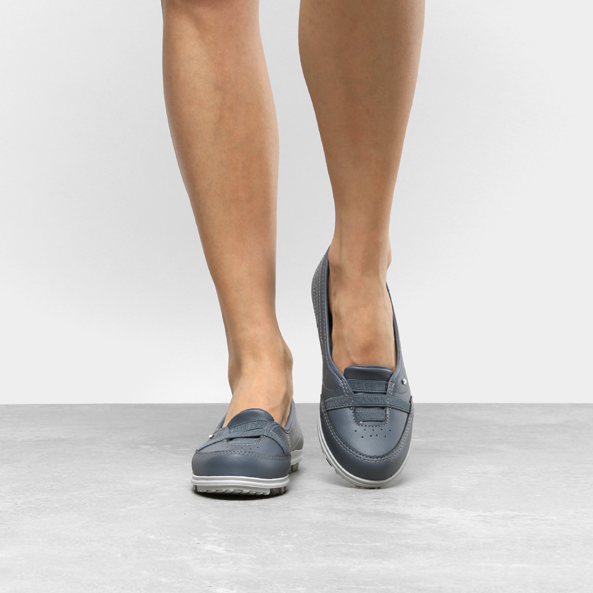 sapatilha kolosh perfuros elástico feminina