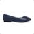 Sapatilha Leruchel Bico Fino Flor Feminino Marinho - Marinho