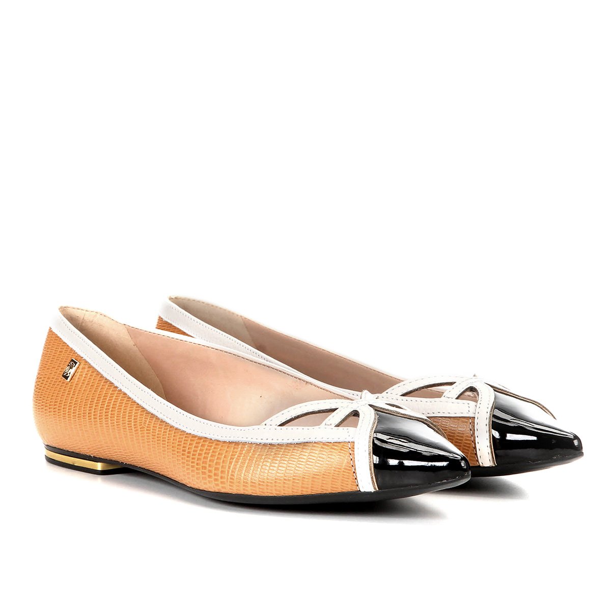 Sapatilha Loucos & Santos Bico Fino Lezard Feminina - Caramelo é ruim? Sapatilha Loucos & Santos Bico Fino Lezard Feminina - Caramelo é boa?